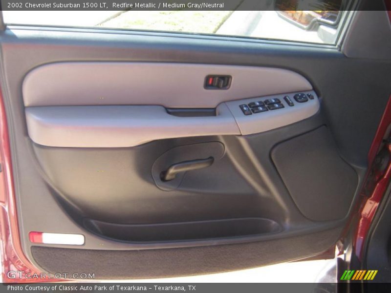 Redfire Metallic / Medium Gray/Neutral 2002 Chevrolet Suburban 1500 LT