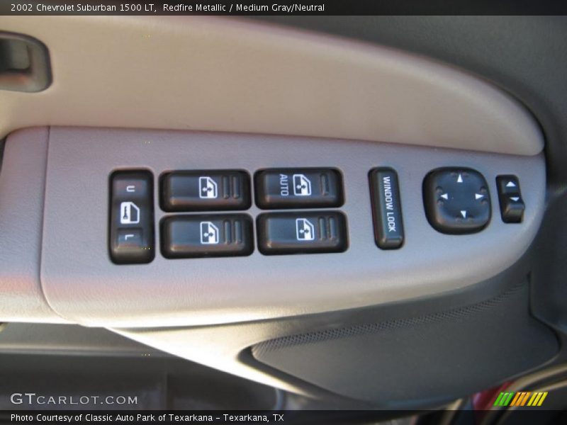 Redfire Metallic / Medium Gray/Neutral 2002 Chevrolet Suburban 1500 LT