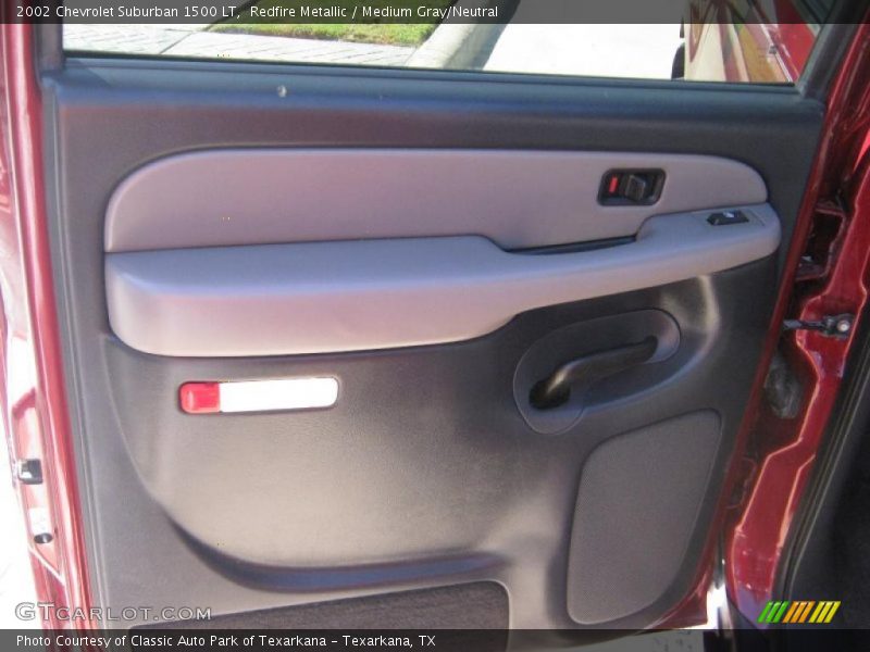 Redfire Metallic / Medium Gray/Neutral 2002 Chevrolet Suburban 1500 LT
