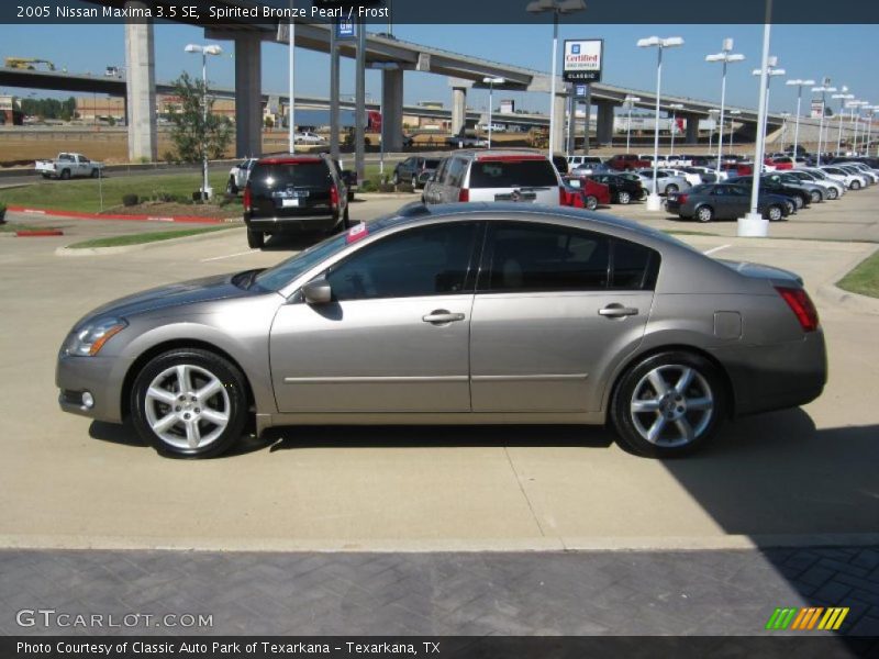 Spirited Bronze Pearl / Frost 2005 Nissan Maxima 3.5 SE