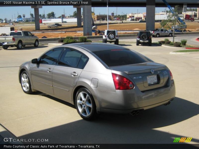 Spirited Bronze Pearl / Frost 2005 Nissan Maxima 3.5 SE