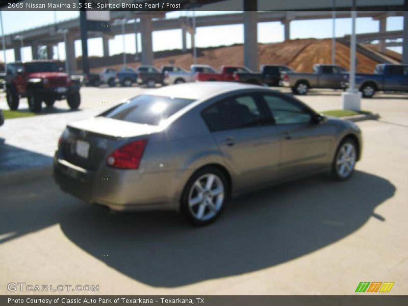 Spirited Bronze Pearl / Frost 2005 Nissan Maxima 3.5 SE