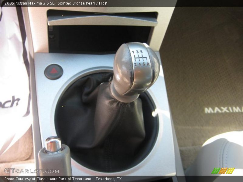 Spirited Bronze Pearl / Frost 2005 Nissan Maxima 3.5 SE
