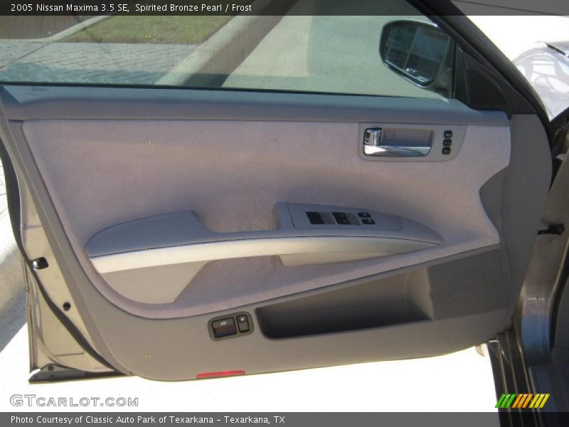 Spirited Bronze Pearl / Frost 2005 Nissan Maxima 3.5 SE