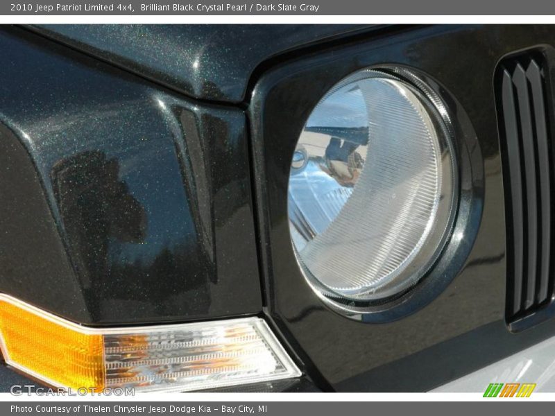 Brilliant Black Crystal Pearl / Dark Slate Gray 2010 Jeep Patriot Limited 4x4