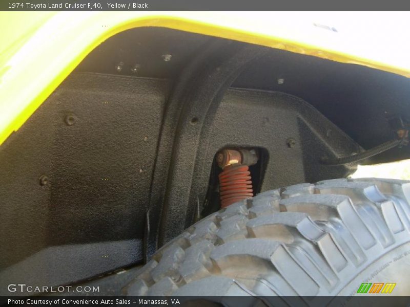 Yellow / Black 1974 Toyota Land Cruiser FJ40