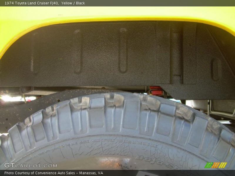 Yellow / Black 1974 Toyota Land Cruiser FJ40