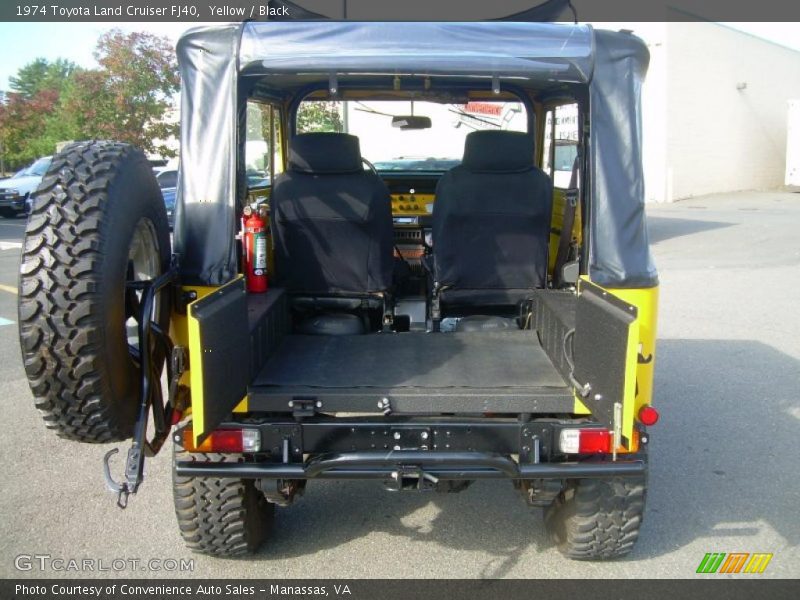 Yellow / Black 1974 Toyota Land Cruiser FJ40