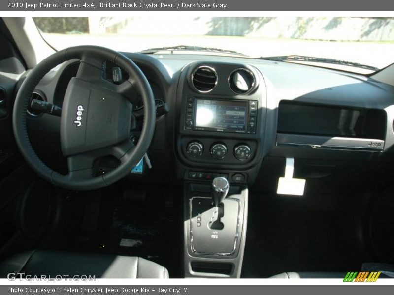 Brilliant Black Crystal Pearl / Dark Slate Gray 2010 Jeep Patriot Limited 4x4