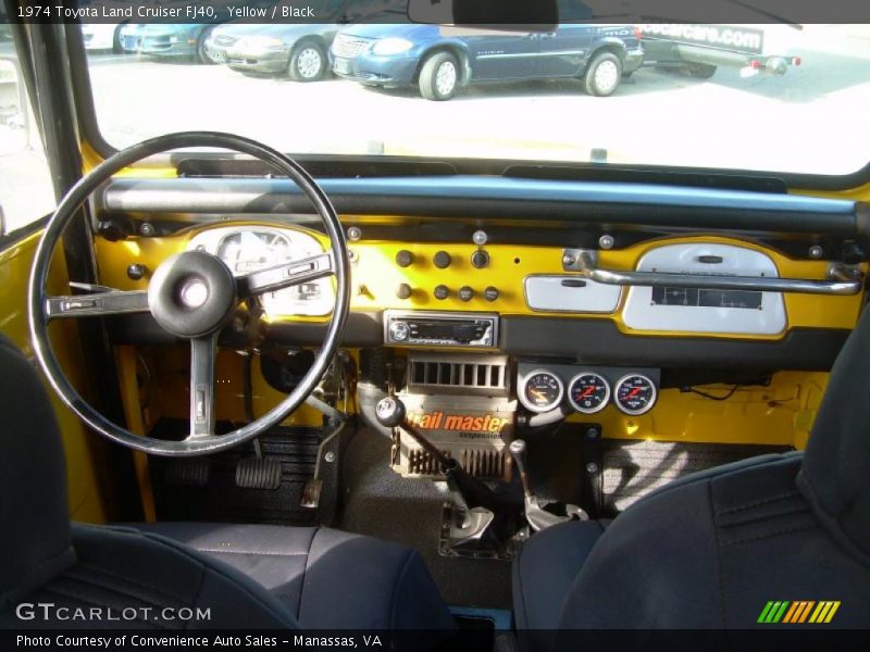 Yellow / Black 1974 Toyota Land Cruiser FJ40