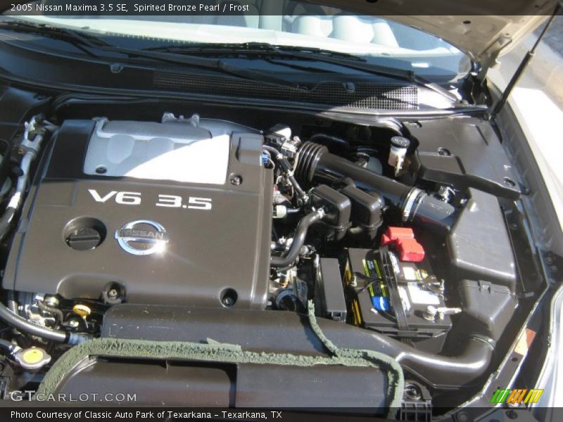 Spirited Bronze Pearl / Frost 2005 Nissan Maxima 3.5 SE