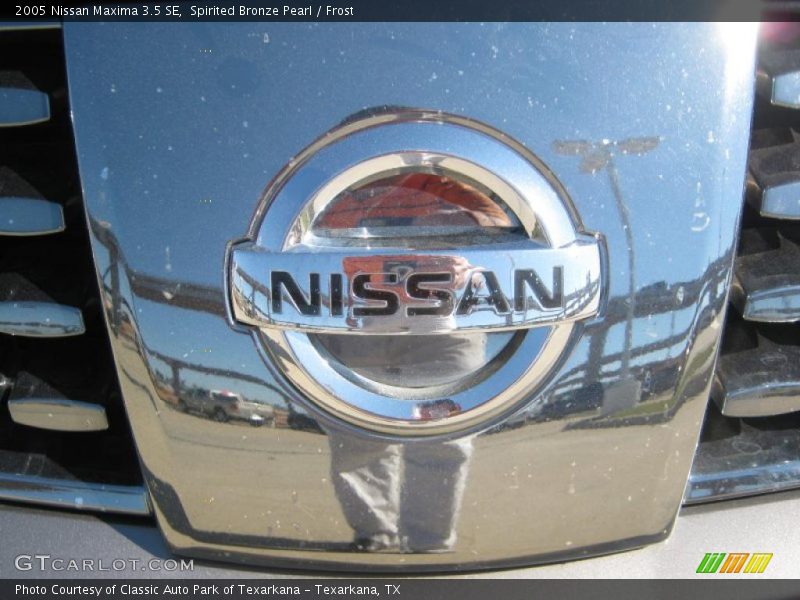 Spirited Bronze Pearl / Frost 2005 Nissan Maxima 3.5 SE