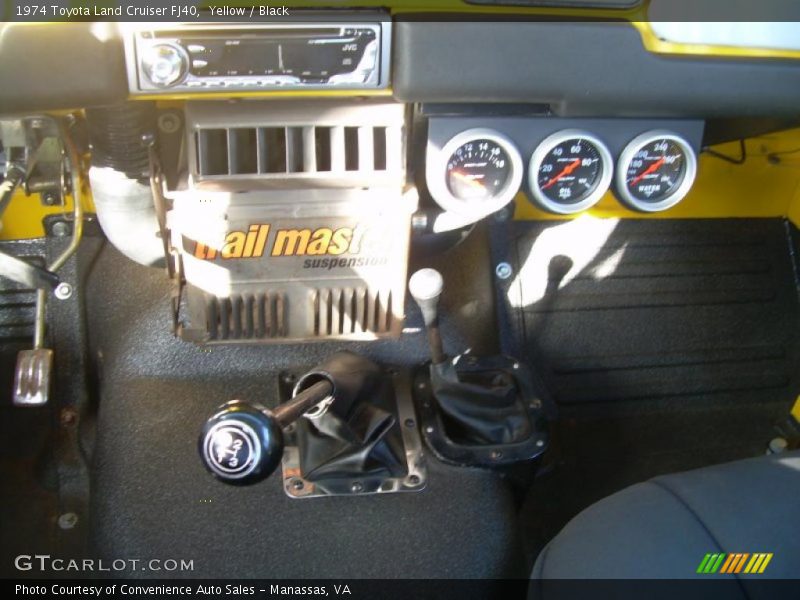 Yellow / Black 1974 Toyota Land Cruiser FJ40