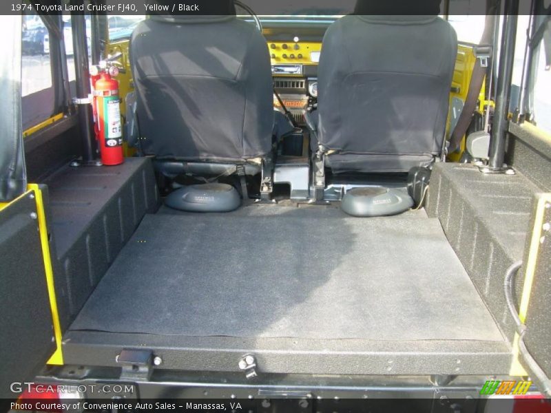 Yellow / Black 1974 Toyota Land Cruiser FJ40