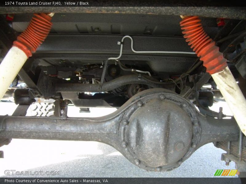 Yellow / Black 1974 Toyota Land Cruiser FJ40