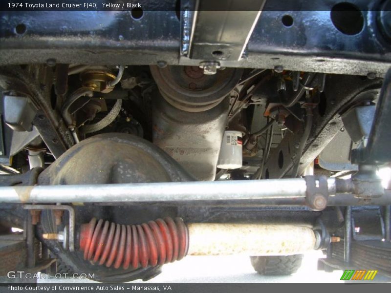 Yellow / Black 1974 Toyota Land Cruiser FJ40