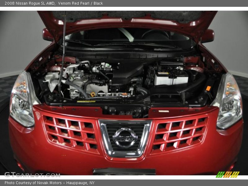 Venom Red Pearl / Black 2008 Nissan Rogue SL AWD