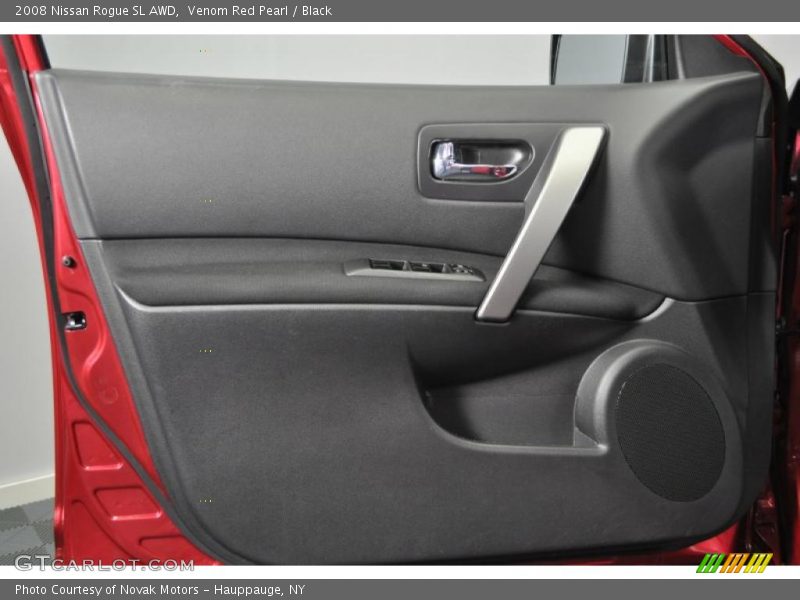 Venom Red Pearl / Black 2008 Nissan Rogue SL AWD