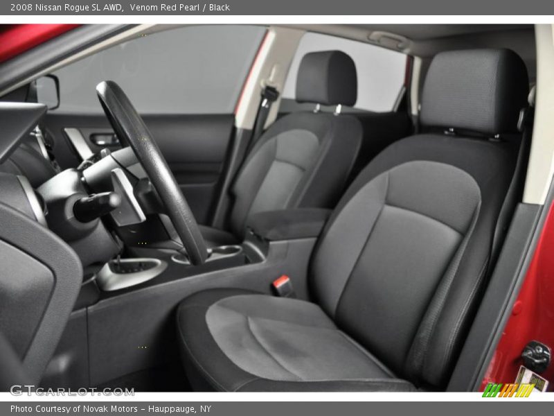 Venom Red Pearl / Black 2008 Nissan Rogue SL AWD