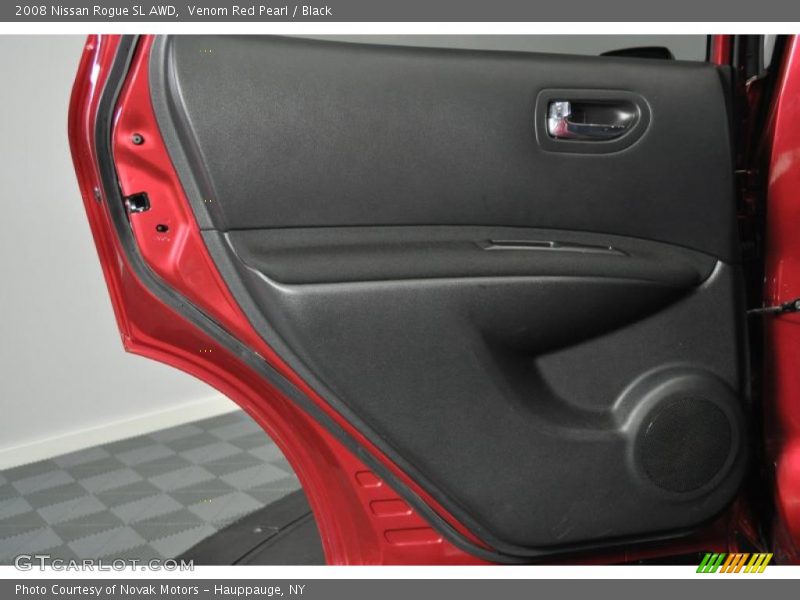 Venom Red Pearl / Black 2008 Nissan Rogue SL AWD
