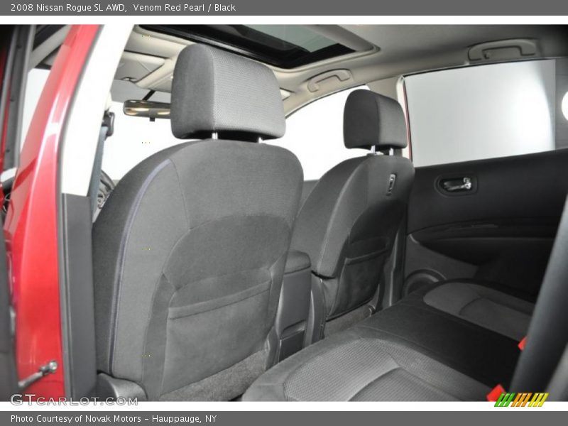 Venom Red Pearl / Black 2008 Nissan Rogue SL AWD