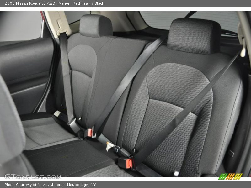 Venom Red Pearl / Black 2008 Nissan Rogue SL AWD