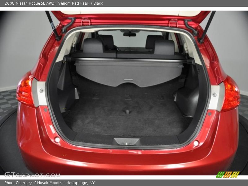 Venom Red Pearl / Black 2008 Nissan Rogue SL AWD