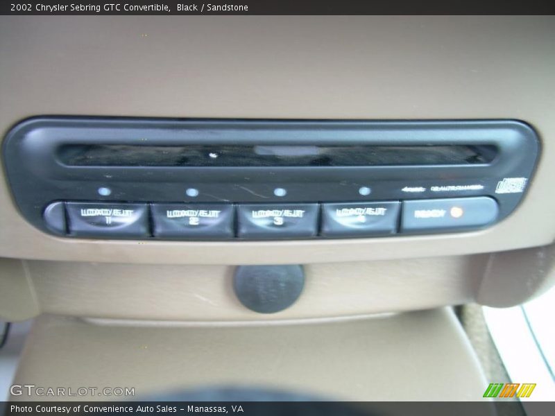 Black / Sandstone 2002 Chrysler Sebring GTC Convertible