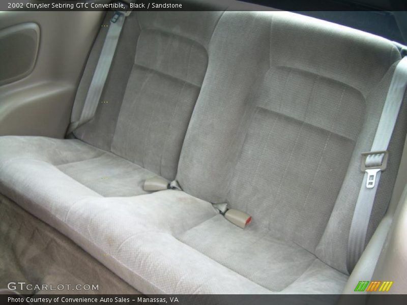 Black / Sandstone 2002 Chrysler Sebring GTC Convertible