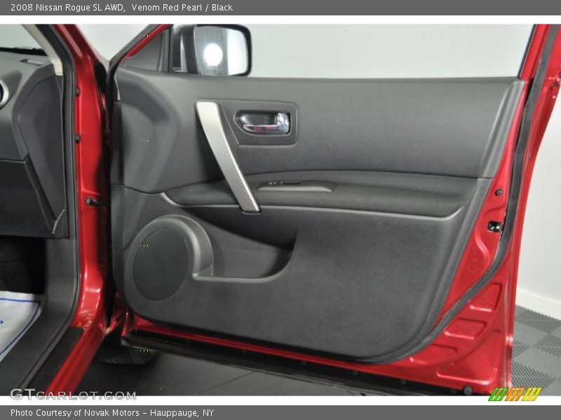 Venom Red Pearl / Black 2008 Nissan Rogue SL AWD