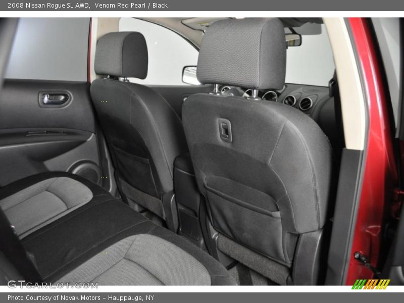 Venom Red Pearl / Black 2008 Nissan Rogue SL AWD