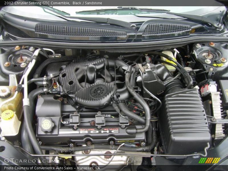  2002 Sebring GTC Convertible Engine - 2.7 Liter DOHC 24-Valve V6