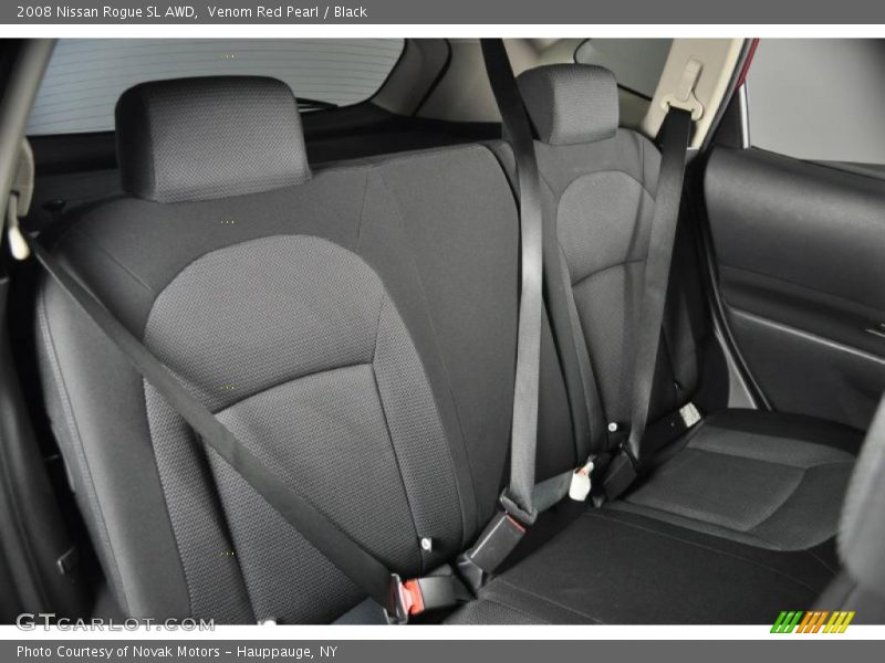 Venom Red Pearl / Black 2008 Nissan Rogue SL AWD