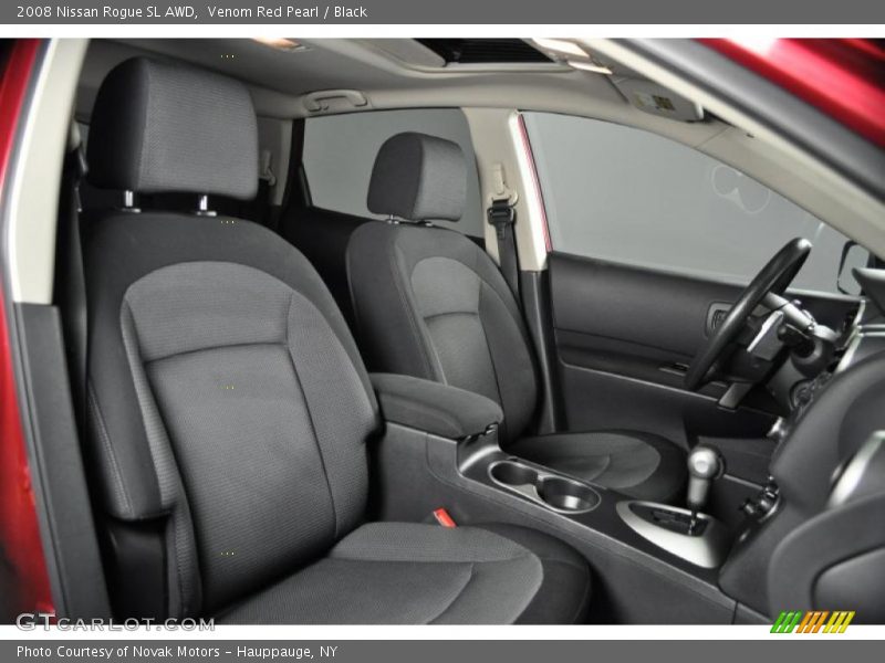 Venom Red Pearl / Black 2008 Nissan Rogue SL AWD