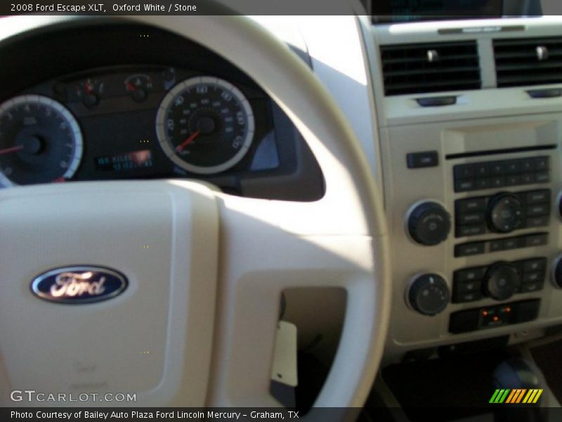 Oxford White / Stone 2008 Ford Escape XLT