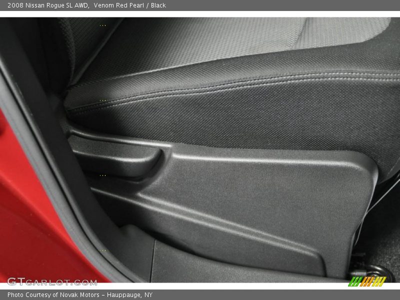 Venom Red Pearl / Black 2008 Nissan Rogue SL AWD