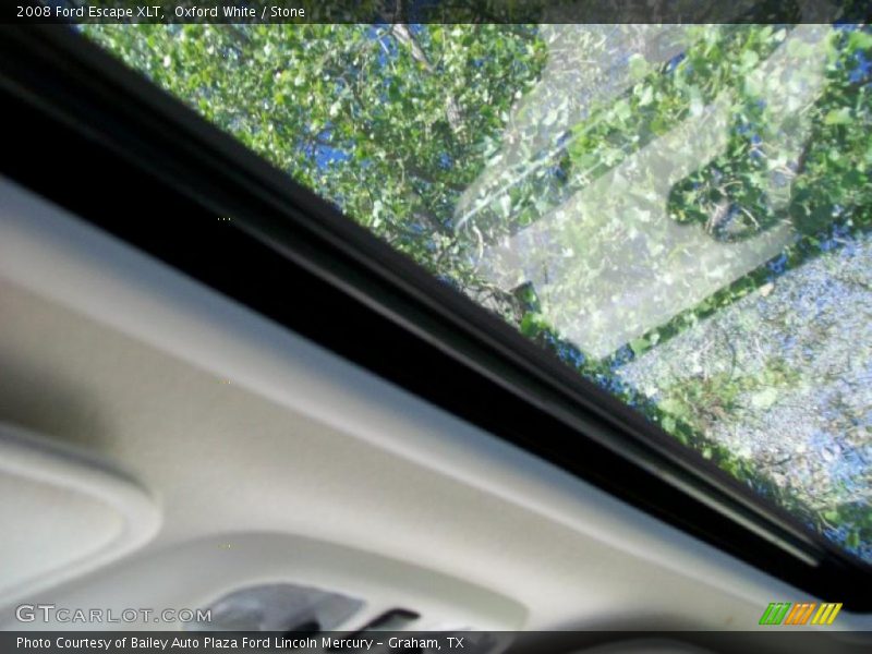 Oxford White / Stone 2008 Ford Escape XLT