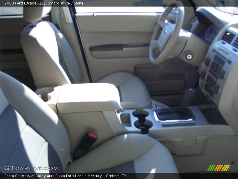 Oxford White / Stone 2008 Ford Escape XLT
