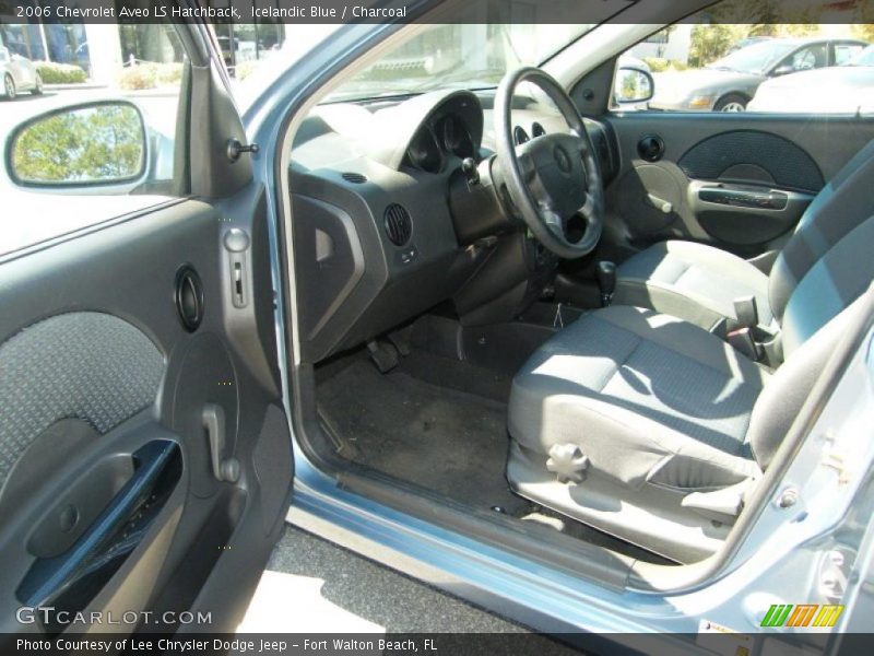 Icelandic Blue / Charcoal 2006 Chevrolet Aveo LS Hatchback