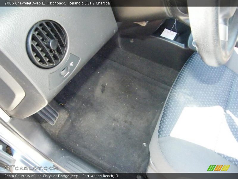 Icelandic Blue / Charcoal 2006 Chevrolet Aveo LS Hatchback