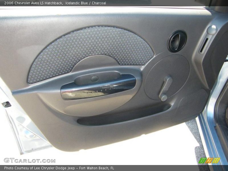 Icelandic Blue / Charcoal 2006 Chevrolet Aveo LS Hatchback