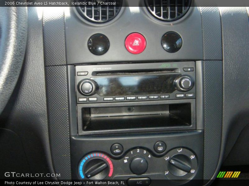 Icelandic Blue / Charcoal 2006 Chevrolet Aveo LS Hatchback