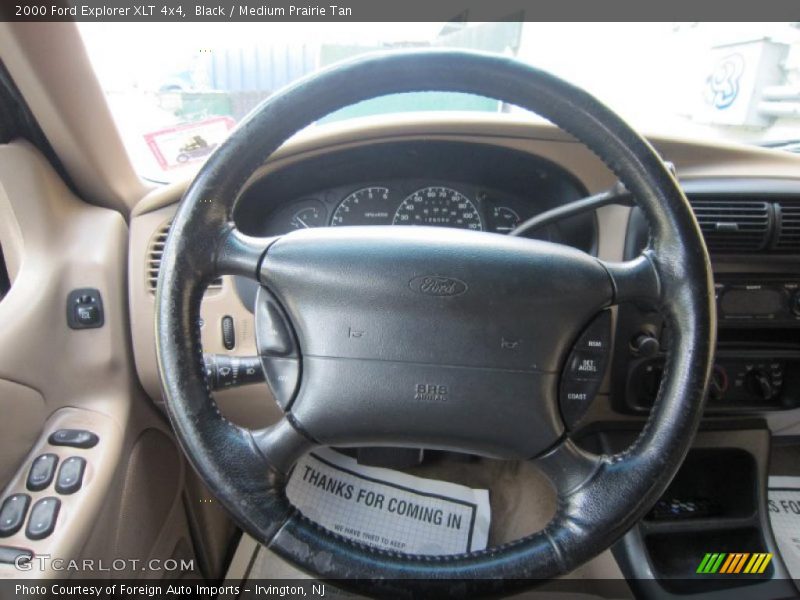 Black / Medium Prairie Tan 2000 Ford Explorer XLT 4x4