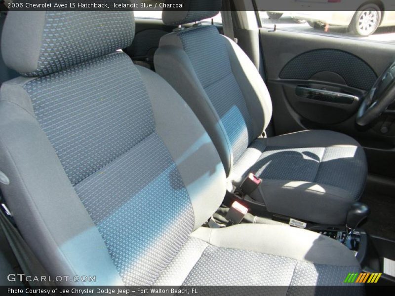 Icelandic Blue / Charcoal 2006 Chevrolet Aveo LS Hatchback