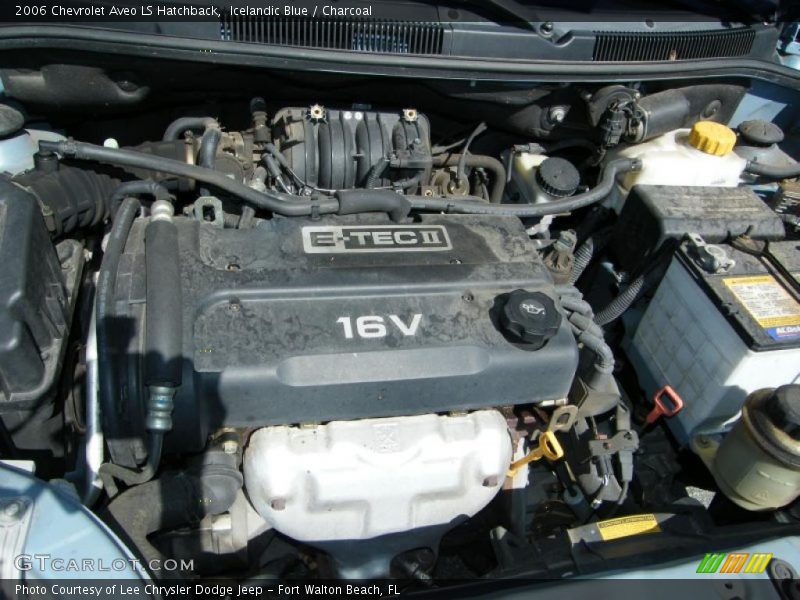 Icelandic Blue / Charcoal 2006 Chevrolet Aveo LS Hatchback