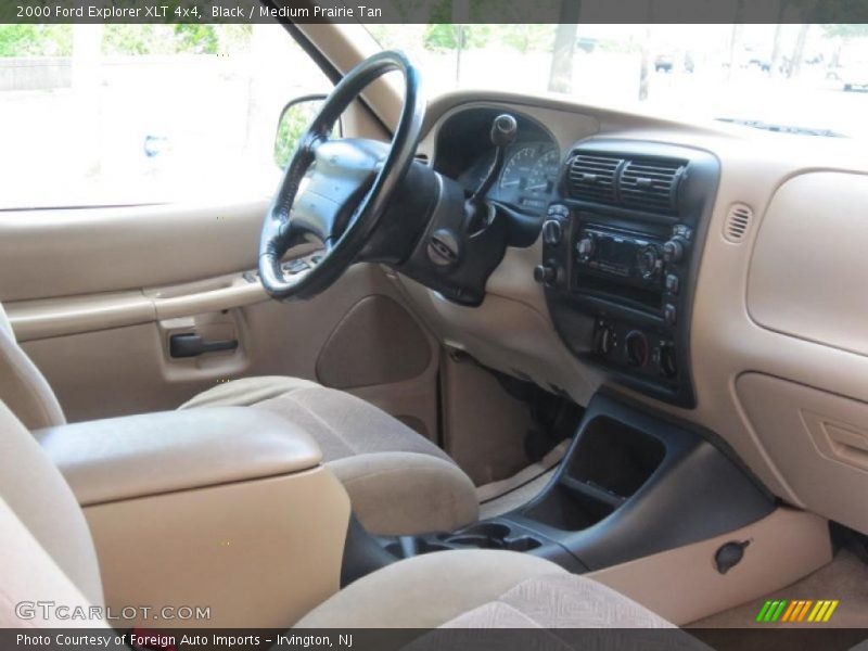 Black / Medium Prairie Tan 2000 Ford Explorer XLT 4x4