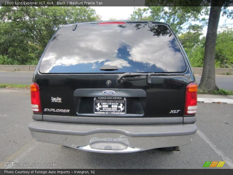 Black / Medium Prairie Tan 2000 Ford Explorer XLT 4x4