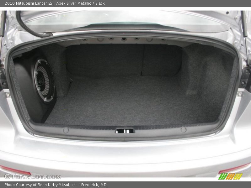 Apex Silver Metallic / Black 2010 Mitsubishi Lancer ES