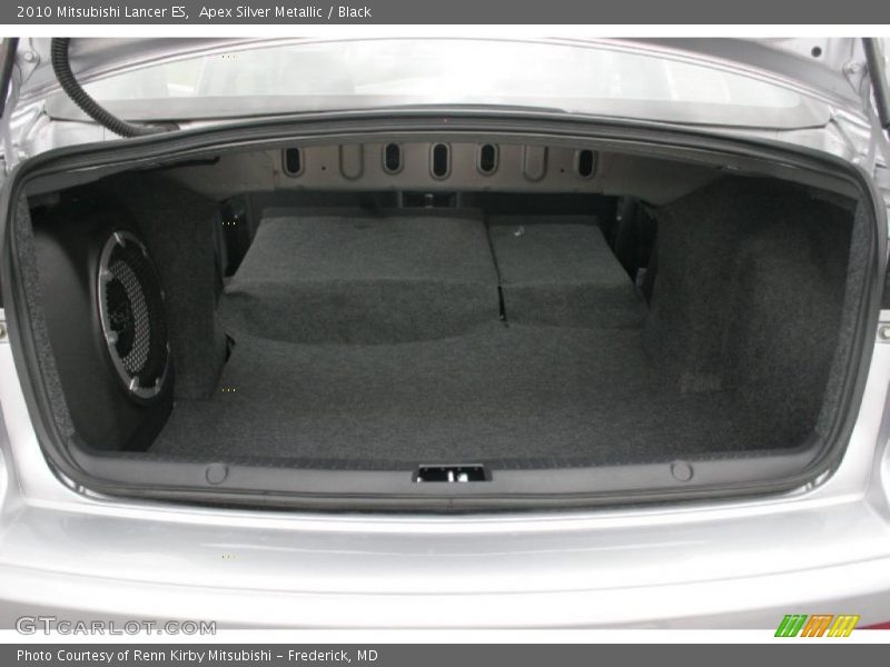 Apex Silver Metallic / Black 2010 Mitsubishi Lancer ES