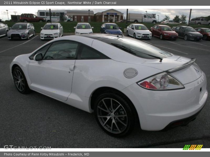 Northstar White / Dark Charcoal 2011 Mitsubishi Eclipse GS Sport Coupe